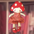 Madeline Mushroom Doll, an 18-inch cloth doll, handmade in Louisville, KY