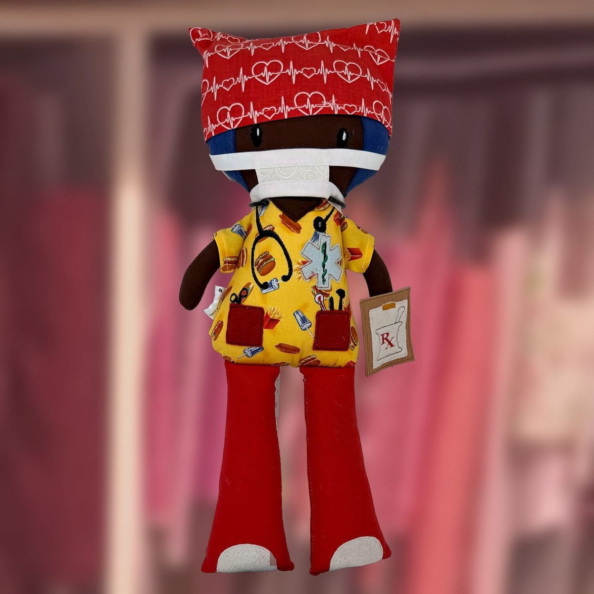 Michael Medic Doll, in another outfit, handmade by Fabri-K-Tions in Louisville, KY