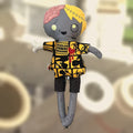 Zach Zombie Doll, an 18-inch cloth doll, handmade in Louisville, KY