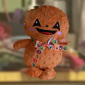 Jack-O'-Lantern plushie, handmade in Louisville, KY